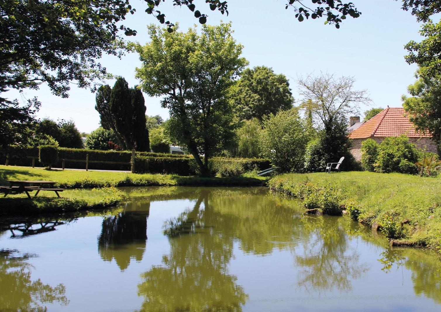 Camping Le Picard Tournieres Exterior foto