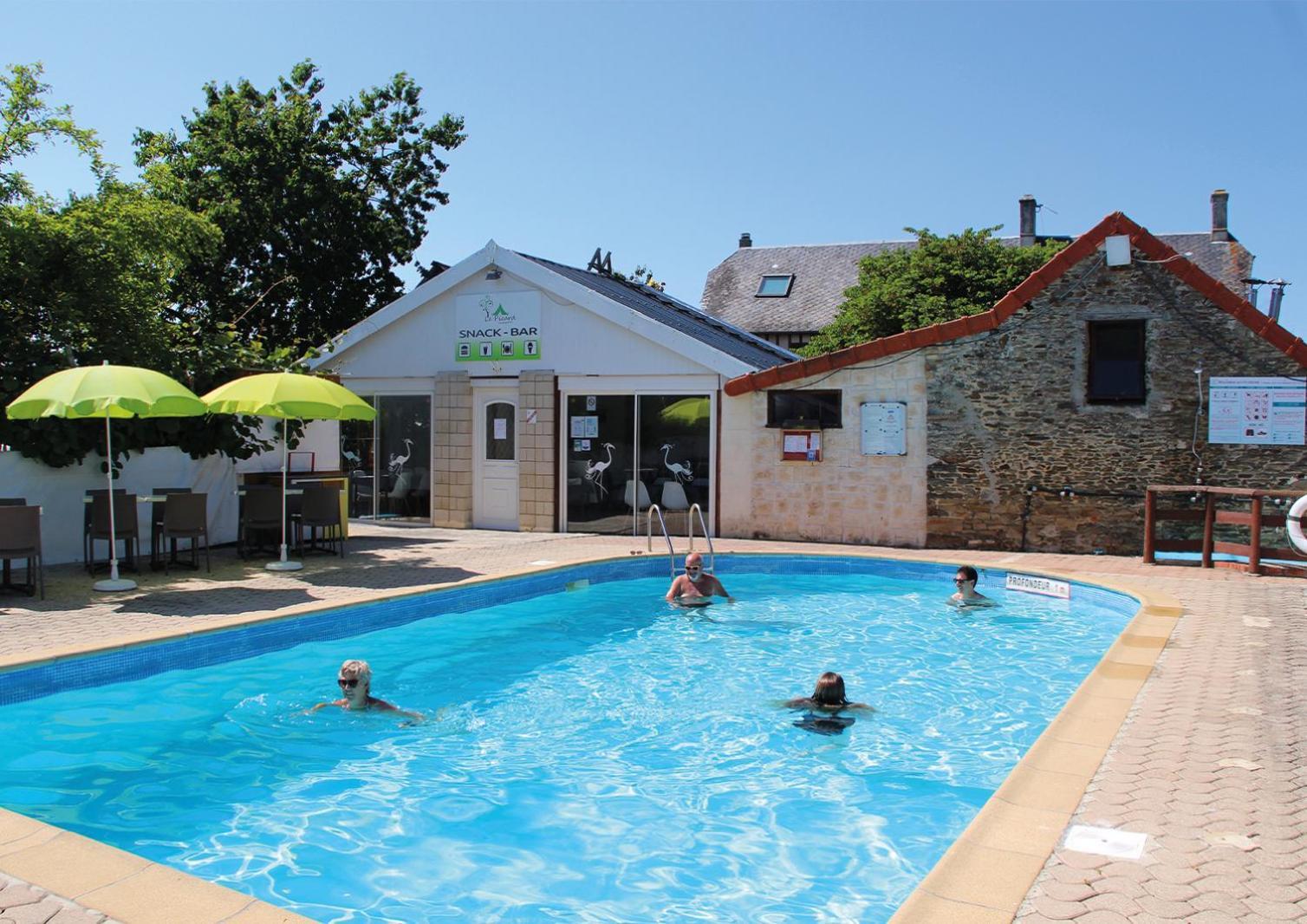 Camping Le Picard Tournieres Exterior foto